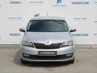 2019 Skoda Rapid I Рестайлинг, серебристый, 1250000 рублей, вид 2