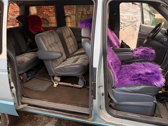 1987 Dodge Caravan I, голубой, 310000 рублей - вид 20