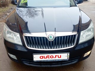 2013 Skoda Octavia II (A5) Рестайлинг, чёрный, 1100000 рублей, вид 1