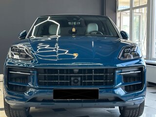 2024 Porsche Cayenne S Coupé III Рестайлинг, синий, 11000000 рублей, вид 4