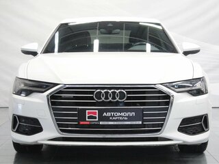 2019 Audi A6 45 TFSI V (C8), белый, 3599000 рублей, вид 5