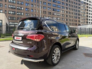 2016 Infiniti QX80 I Рестайлинг, пурпурный, 4000000 рублей, вид 4