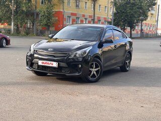 2019 Kia Rio IV, чёрный, 820000 рублей, вид 2