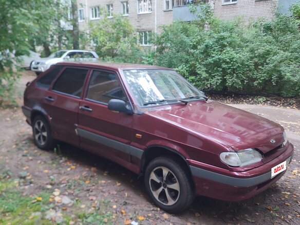 2005 Lada (ВАЗ) 2114, красный, 110000 рублей - вид 1