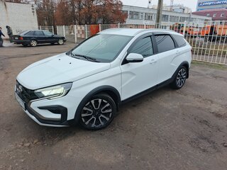 2024 Lada (ВАЗ) Vesta SW Cross I Рестайлинг (NG), белый, 1650000 рублей, вид 1
