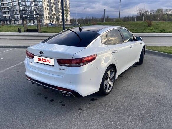 2017 Kia Optima IV, белый, 1850000 рублей - вид 6