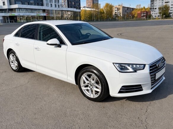 2016 Audi A4 V (B9), белый, 2200000 рублей - вид 1