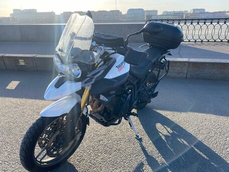 2014 Triumph Tiger 800, белый, 600000 рублей, вид 3
