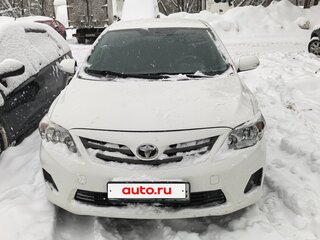 2012 Toyota Corolla X (E140, E150) Рестайлинг, белый, 910000 рублей, вид 2