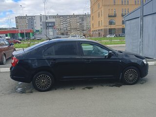 2017 Skoda Rapid I Рестайлинг, чёрный, 700000 рублей, вид 4