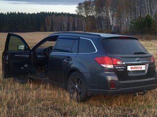 2009 Subaru Outback IV, серый, 910000 рублей, вид 4