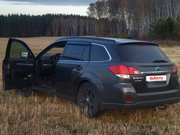 2009 Subaru Outback IV, серый, 880000 рублей - вид 3
