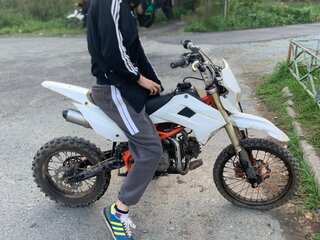 2021 Kayo Basic YX125, белый, 60000 рублей, вид 3