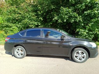 2014 Nissan Sentra VII (B17), чёрный, 930000 рублей, вид 3