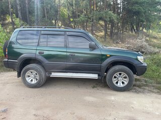 1998 Toyota Land Cruiser Prado 90 Series, зелёный, 900000 рублей, вид 2