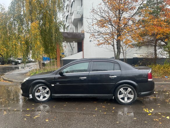 2008 Opel Vectra C Рестайлинг, чёрный, 680000 рублей - вид 3