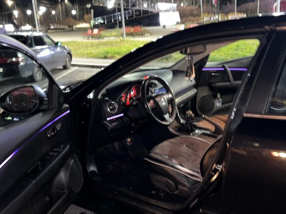 2011 Mazda 6 II (GH) Рестайлинг, чёрный, 829000 рублей - вид 9