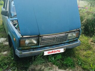 2007 Lada (ВАЗ) 2107, голубой, 120000 рублей, вид 2