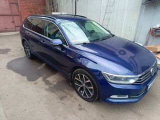2018 Volkswagen Passat DSG7 B8, синий, 2100000 рублей, вид 3