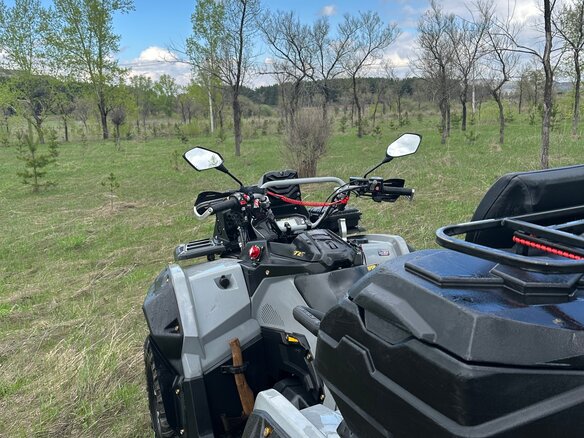 2024 Stels ATV-650 Гепард (TE), серый, 920000 рублей - вид 8