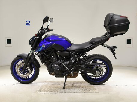 2022 Yamaha MT-07 (FZ-07), синий, 830000 рублей, вид 5