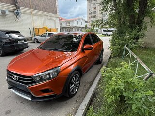 2018 Lada (ВАЗ) Vesta I, оранжевый, 849000 рублей, вид 1
