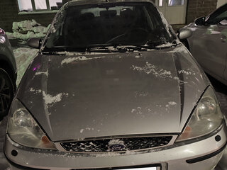 2003 Ford Focus I Рестайлинг, серебристый, 210000 рублей, вид 1