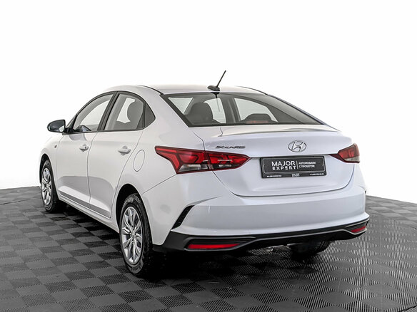 2022 Hyundai Solaris II Рестайлинг, белый, 1580000 рублей - вид 6