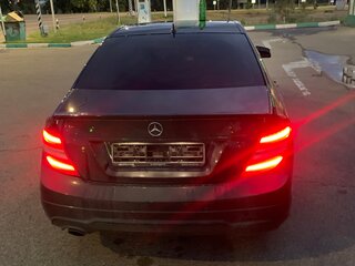 2012 Mercedes-Benz C-Класс 180 BlueEFFICIENCY III (W204) Рестайлинг, чёрный, 1300000 рублей, вид 4