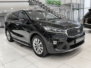 2018 Kia Sorento III Prime Рестайлинг, чёрный, 2099000 рублей, вид 3