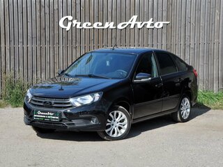 2023 Lada (ВАЗ) Granta Euro-2 I Рестайлинг, чёрный, 680000 рублей, вид 1