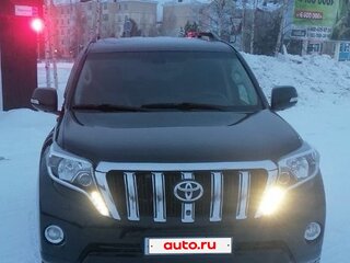 2014 Toyota Land Cruiser Prado 150 Series Рестайлинг 1, чёрный, 3560000 рублей, вид 2