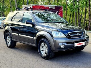 2005 Kia Sorento 5-speed I, чёрный, 475000 рублей, вид 1