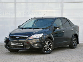 2008 Ford Focus II Рестайлинг, чёрный, 340000 рублей, вид 2