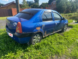 2007 Renault Logan I, синий, 100000 рублей, вид 4