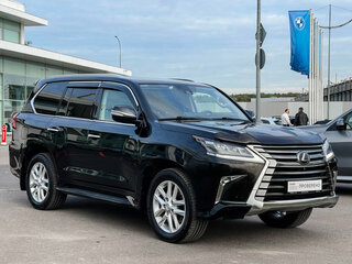 2017 Lexus LX 570 III Рестайлинг 2, чёрный, 8199000 рублей, вид 3
