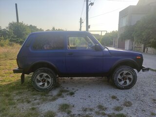 2009 Lada (ВАЗ) 2121 (4x4) I Рестайлинг, синий, 350000 рублей, вид 2