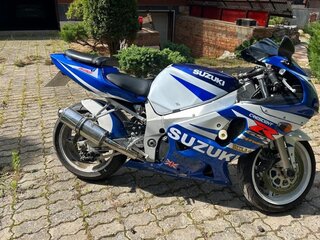 2003 Suzuki GSX-R 600, синий, 520000 рублей, вид 3