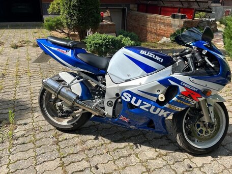 2003 Suzuki GSX-R 600, синий, 520000 рублей, вид 3