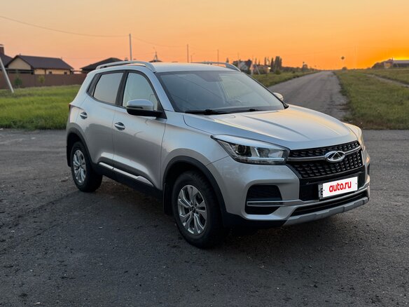2021 Chery Tiggo 4 I Рестайлинг, серебристый - вид 2