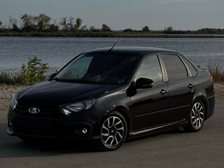 2023 Lada (ВАЗ) Granta Drive Active I Рестайлинг, чёрный, 910000 рублей, вид 3