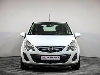 2013 Opel Corsa D Рестайлинг II, белый, 574777 рублей, вид 2