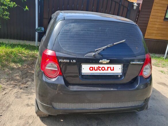 2010 Chevrolet Aveo I Рестайлинг, чёрный, 375000 рублей - вид 2