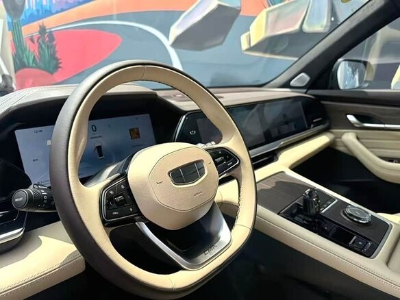 2024 Geely Monjaro (Xingyue L) I Рестайлинг (China Market), зелёный, 3547055 рублей - вид 8