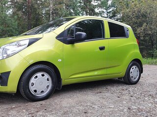 2013 Chevrolet Spark III, зелёный, 685000 рублей, вид 1