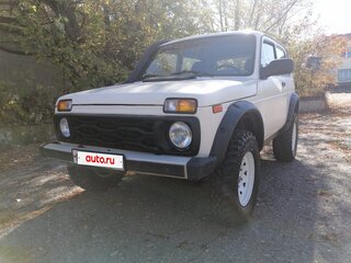 1997 Lada (ВАЗ) 2121 (4x4) I Рестайлинг, белый, 400000 рублей, вид 1
