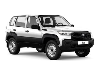 2026 Lada (ВАЗ) Niva Travel I Рестайлинг, белый, 1419000 рублей, вид 3