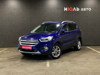 2017 Ford Kuga II Рестайлинг, синий, 1220000 рублей, вид 1