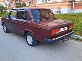 2008 Lada (ВАЗ) 2107, красный, 90000 рублей, вид 5