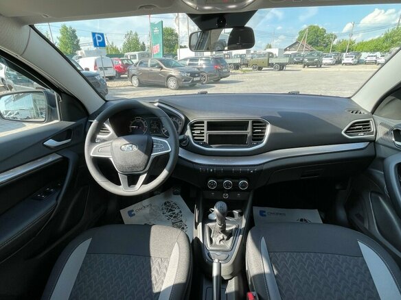 2026 Lada (ВАЗ) Vesta I Рестайлинг (NG), серый, 1601000 рублей - вид 12